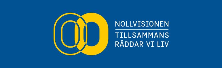 Nollvisionen är vårt mål – att ingen ska dö eller skadas allvarligt i trafiken